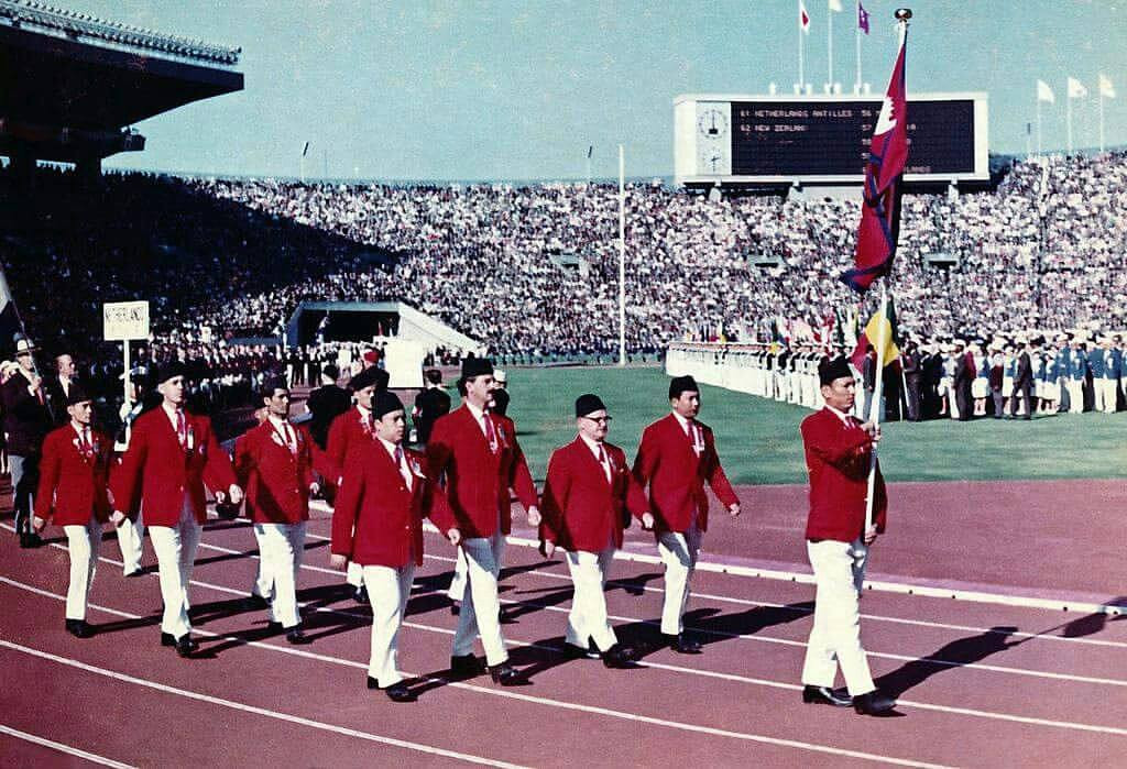 ओलम्पिकमा नेपालको पहिलो आधिकारिक सहभागिता